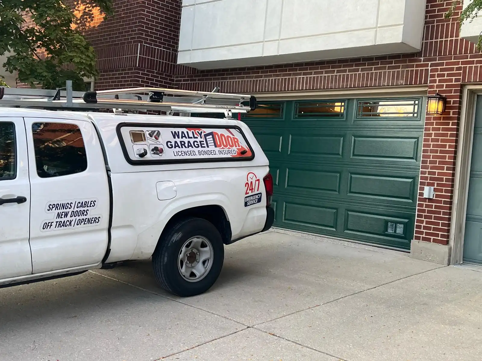 Wally Garage Door recent project in Chicago