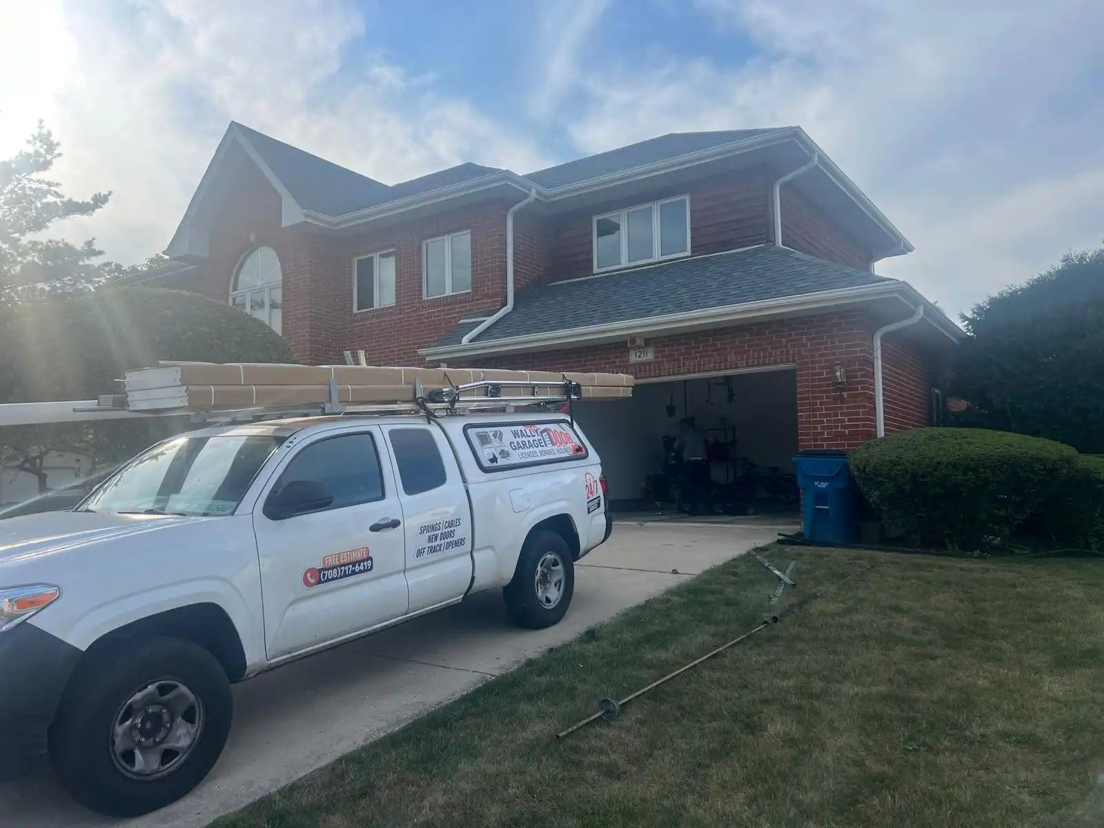 Wally Garage Door recent project in Chicago