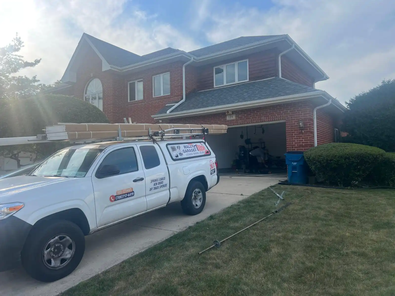 Wally Garage Door recent project in Chicago