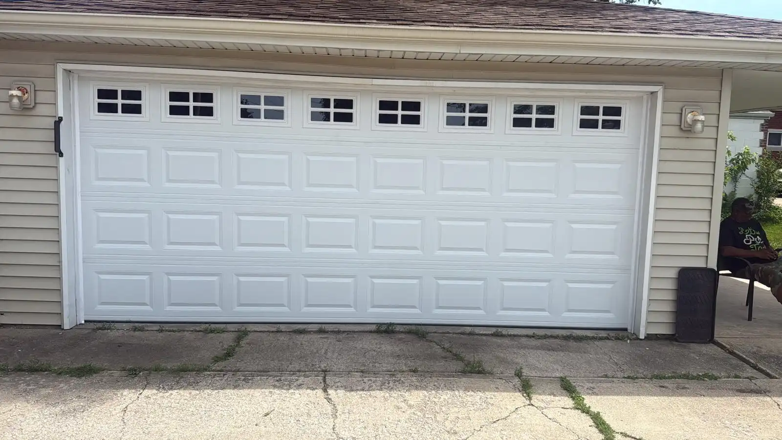 Wally Garage Door recent project in Chicago