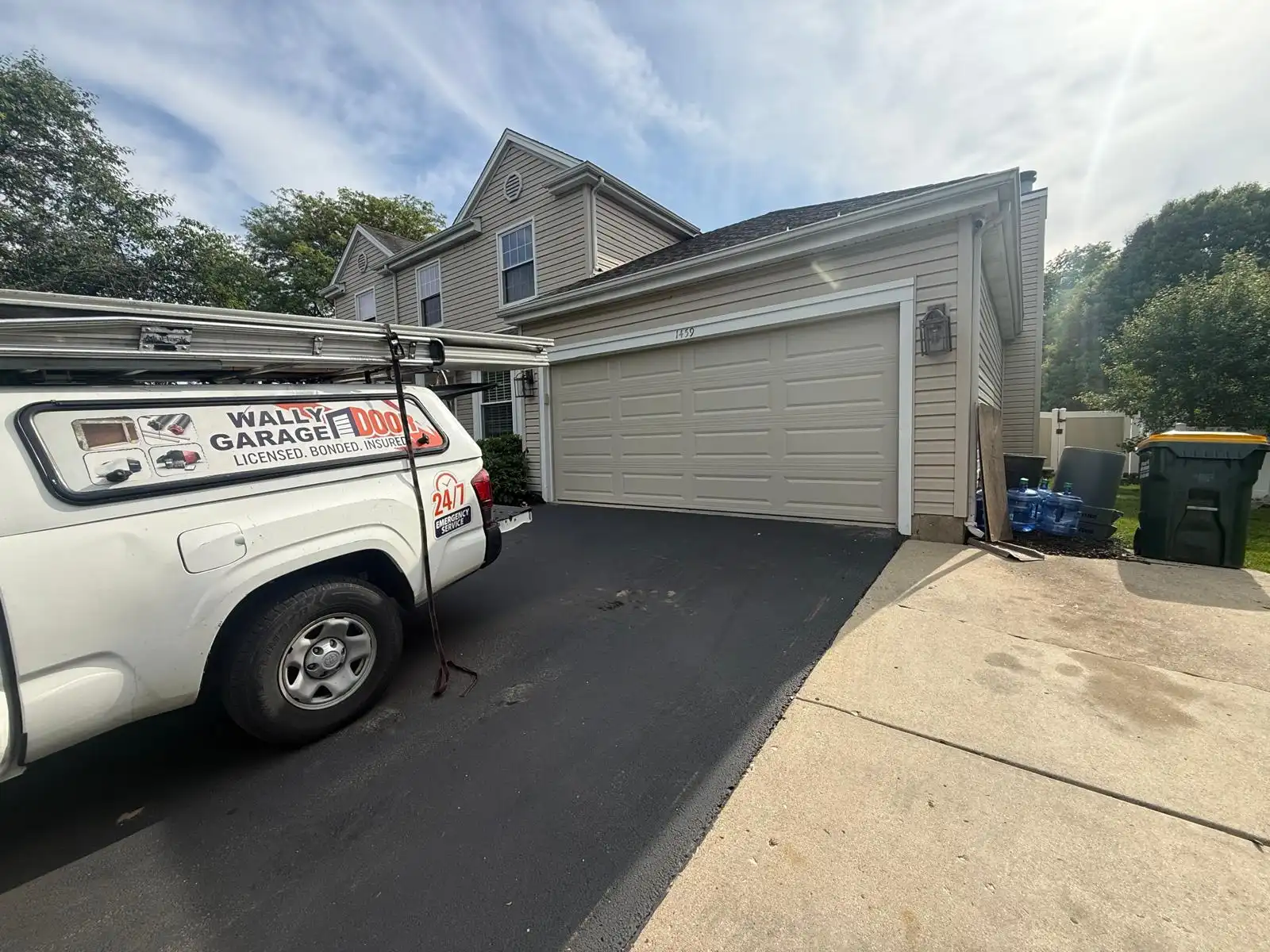 Wally Garage Door recent project in Chicago